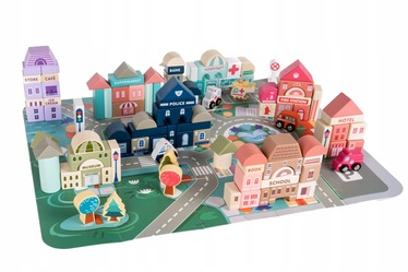 Klucīši Wooden Blocks City, 115 gab.