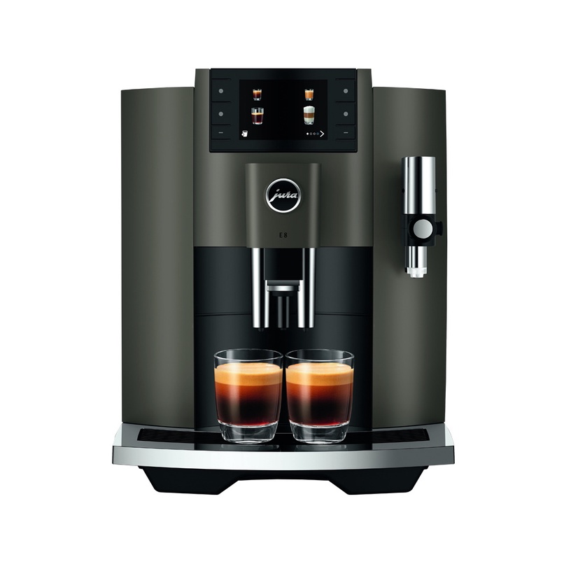 Automātiskais kafijas automāts JURA E8 Dark Inox (EC)