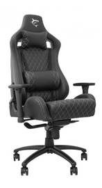 Spēļu krēsls White Shark Predator GC-2363, 56 x 58 x 123 - 133 cm, melna