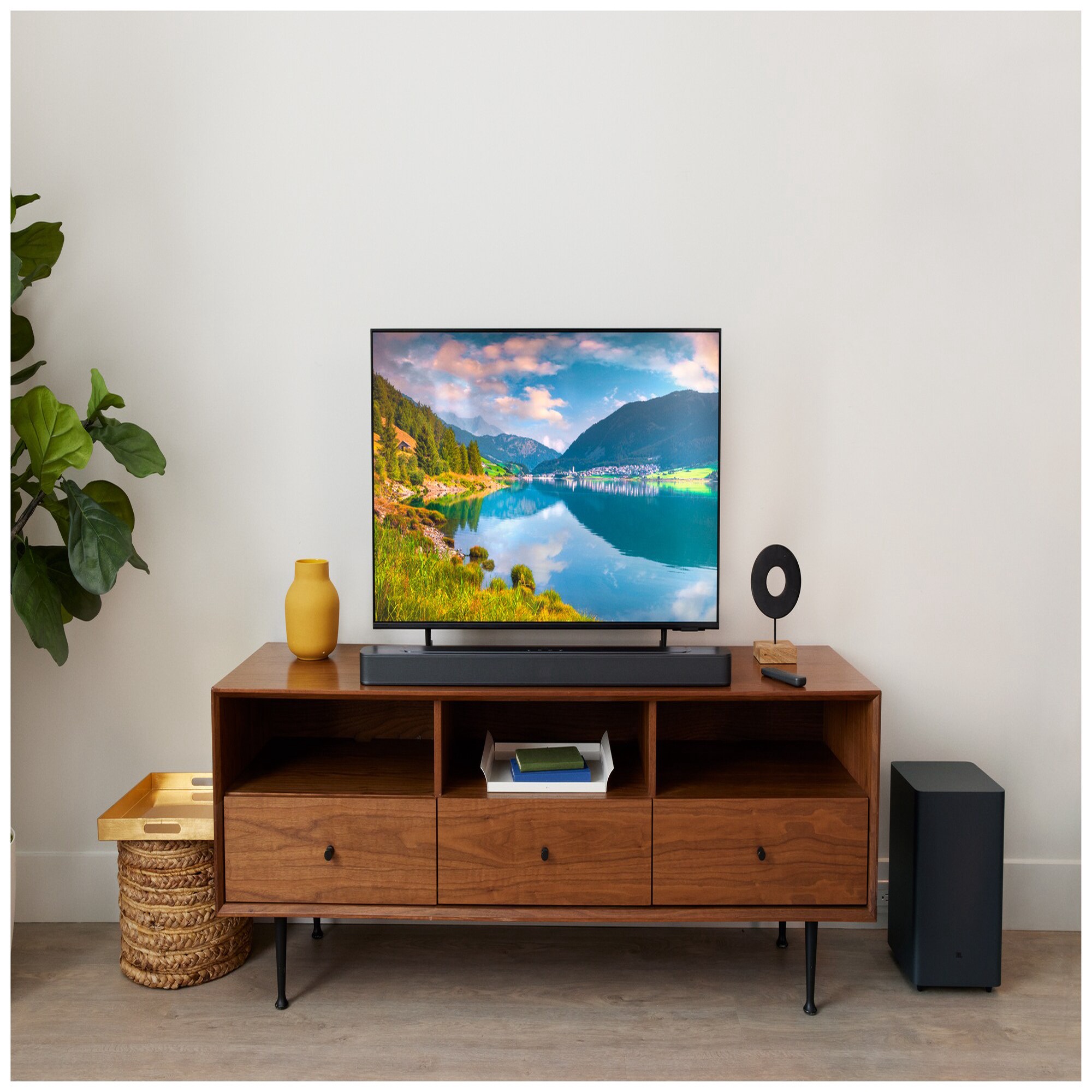 Soundbar sistema jbl bar 2 1 deep bass mk2 juoda senukai lt