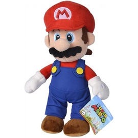 Mīkstā rotaļlieta Simba Super Mario, sarkana, 30 cm