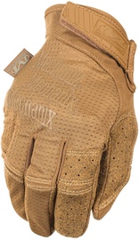 Darba cimdi pirkstaiņi Mechanix Wear Specialty Vent Coyote MSV-72-011, tekstilmateriāls/ādas imitācija/neilons, brūna, XL, 2 gab.