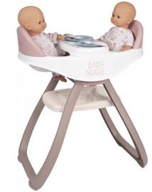 Lėlių namelio baldas Smoby Baby Nurse High Chair For Twins