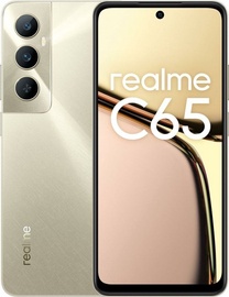 Mobiiltelefon Realme C65, 256 GB, starlight gold
