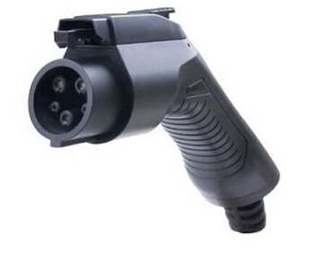 Elektromobiļa spraudnis HiSmart Car Plug Type 1, melna, 250 V