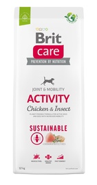 Sausā suņu barība Brit Care Activity Chicken & Insect, vistas gaļa, 12 kg