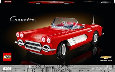 Konstruktors LEGO® Icons Chevrolet Corvette 1961 10321