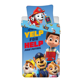Voodipesukomplekt lastele Jerry Fabrics Paw Patrol PP427 Help, mitmevärviline, 140 x 200 cm