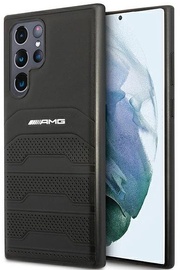 Чехол Mercedes AMHCS22LGSEBK, Samsung Galaxy S22 Ultra, черный