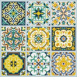 Dimantu mozaīka Diamond Dotz Mesmerising Tile DD10.067, daudzkrāsaina
