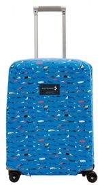 Чехол для чемодана Routemark Grani SP310, синий, 410 x 250 x 515 мм