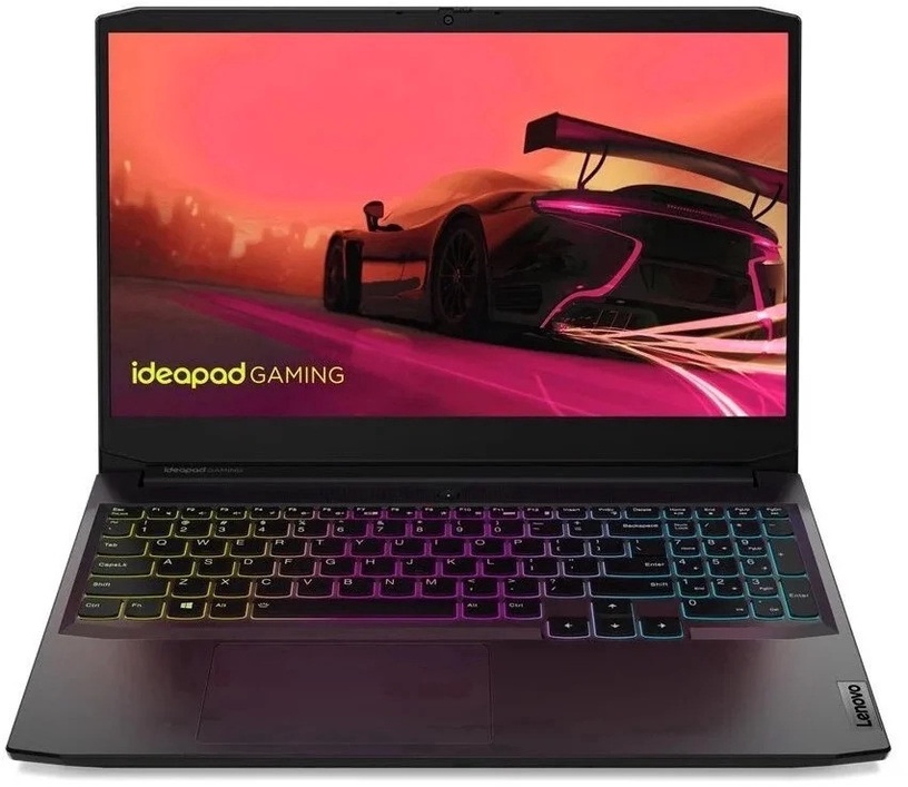 Sülearvuti Lenovo IdeaPad 3 15ACH6, ümberpakendatud, AMD Ryzen™ 7 5800H, 16 GB, 512 GB, 15.6 ", RTX 3050, must, en