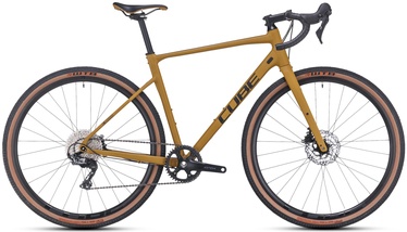 Велосипед гибридный Cube Nuroad EX, 28 ″, XS рама, черный/желтый
