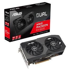 Videokarte Asus Radeon RX 6600 90YV0GP2-M0NA00, 8 GB, GDDR6