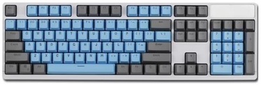 Klaviatuuri kate Royal Kludge OEM PBT Keycaps 104 pcs Dolch Grayish Blue PBT, sinine/hall