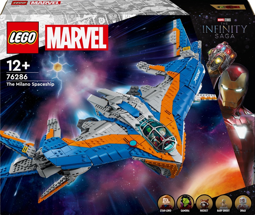 Konstruktor LEGO® Marvel Galaktika valvurid: Milano 76286