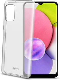 Чехол для телефона Celly Gelskin for Galaxy A03s, Samsung Galaxy A03s, прозрачный