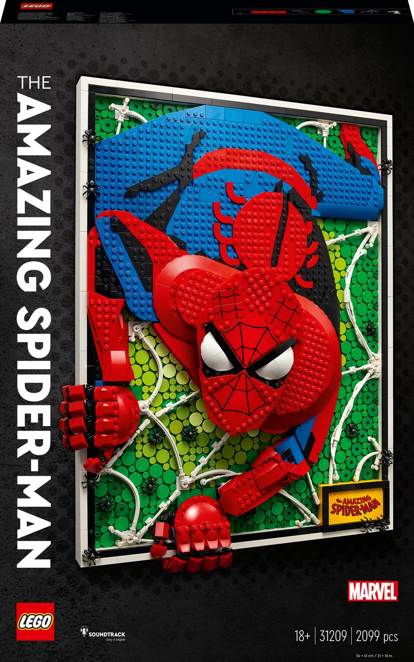 Konstruktor LEGO® Art Imeline Ämblikmees 31209