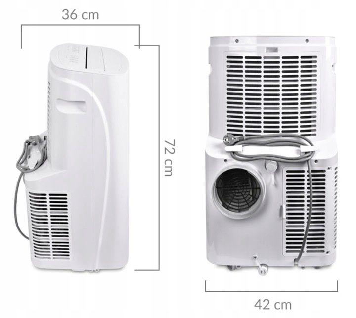 Õhukonditsioneer Blaupunkt BAC-PO-0012-D37W, 3.5 kW, 1357 W