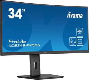 Монитор Iiyama XCB3494WQSN-B5, 34″, 0.4 ms