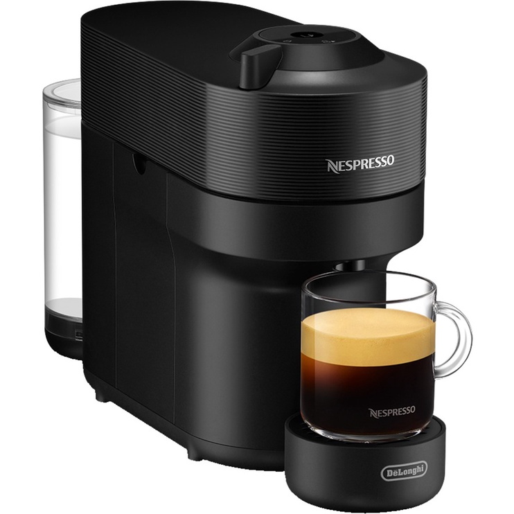 Капсульная кофемашина DeLonghi Nespresso Vertuo Pop ENV90.B, черный