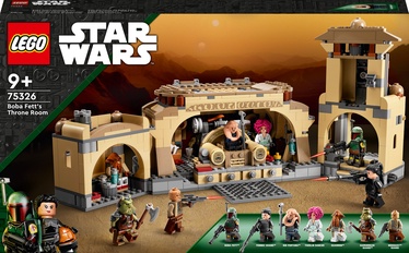 Konstruktor LEGO® Star Wars™ Boba Fetti troonisaal 75326