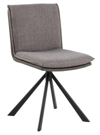 Ēdamistabas krēsls Flynn Basel 34, matēts, brūna, 59 cm x 47 cm x 85 cm