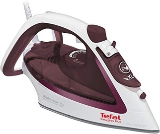 Утюг Tefal Easygliss Plus FV 5714, белый/фиолетовый