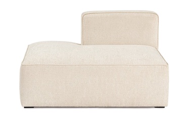 Moduļu dīvāna elements Atelier Del Sofa More M4, krēmkrāsa, 90 x 120 cm x 69 cm