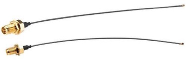 Kaabel Akasa I-PEX MHF4L - RP-SMA - 2er-Pack A-ATC01-150GR, must, 0.15 m