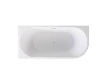 Vann, teisaldatav Besco Zoya, 170 cm x 80 cm x 59 cm, nurga-