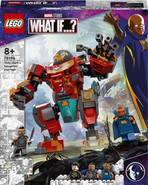 Конструктор LEGO Marvel Железный Человек Тони Старка на Сакааре 76194, 369 шт.