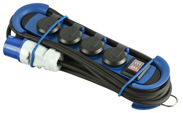 Удлинитель Electraline, 4 места, 3 м, IP44