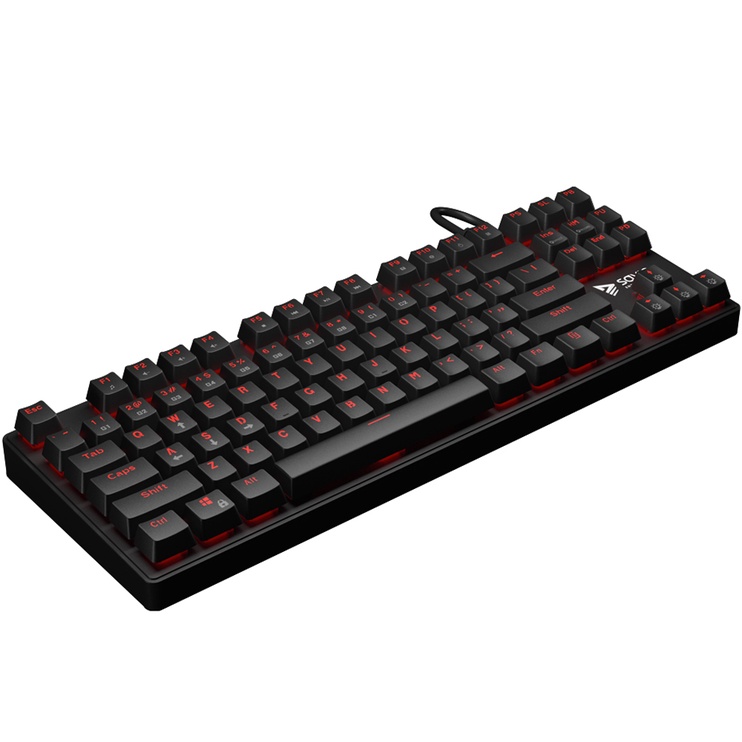Клавиатура Savio Tempest Outemu Red EN, черный