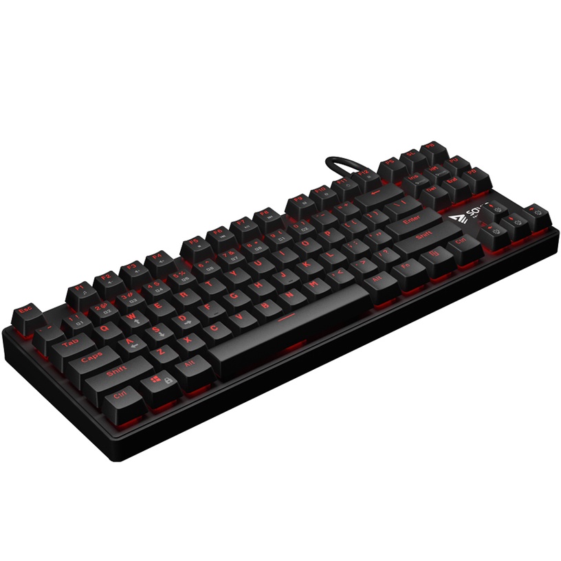 Клавиатура Savio Tempest Outemu Red, EN, черный
