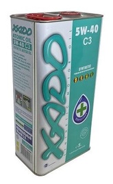 Машинное масло Xado Atomic 5W - 40, синтетический, для легкового автомобиля, 5 л
