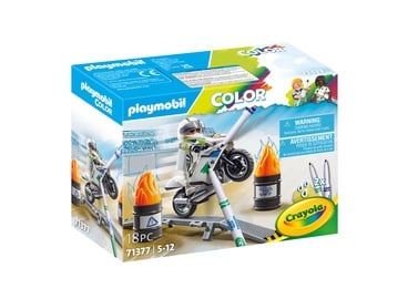 Конструктор Playmobil PLAYMOBIL Color: Motorbike 71377, пластик
