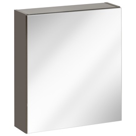 Шкаф для ванной Hakano Twin, графитовый, 15 x 50 см x 55 см