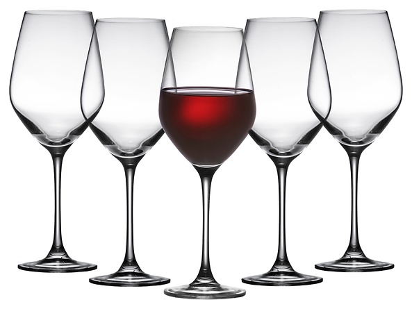 Vīna glāžu komplekts Splendour 022076, stikls, 0.3 l, 6 gab.