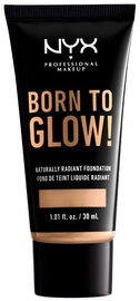 Tonālais krēms NYX Born To Glow Naturally Radiant Warm Vanilla, 30 ml