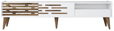 TV-laud Kalune Design Valensiya, valge, 180 cm x 45 cm x 35 cm