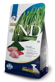 Sausā suņu barība Farmina N&D Spirulina Lamb, Spirulina and Wolfberry, jēra gaļa, 2 kg