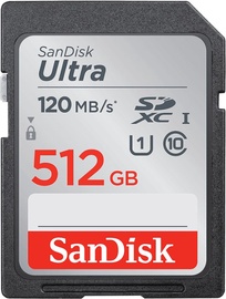 Atmiņas karte SanDisk Ultra, 512 GB