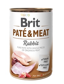 Mitrā barība (konservi) suņiem Brit Care Boutiques Gourmandes, truša gaļa, 0.4 kg