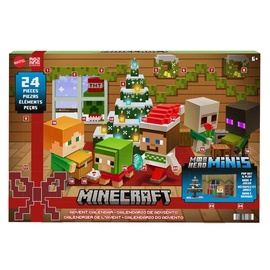 Advento kalendorius Mattel Minecraft HND33, 24 vnt.