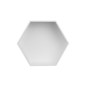 Sienas plaukts Domoletti 503101, balta, 31 x 27 cm x 13 cm, 1 gab.