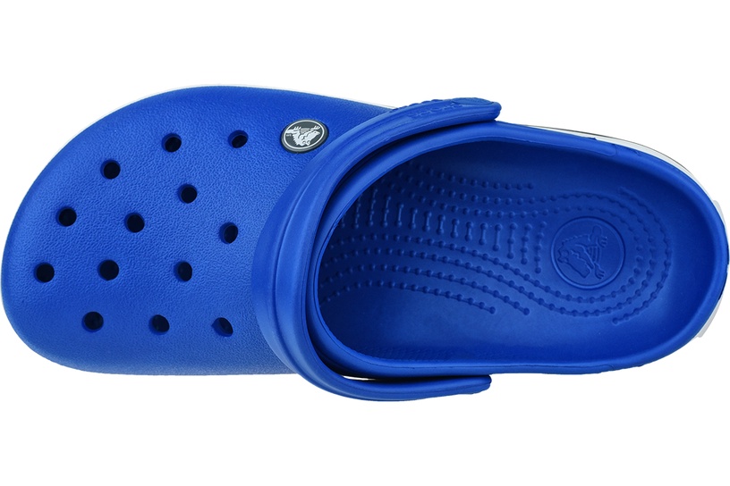 Шлепанцы Crocs, синий/белый, 42 - 43