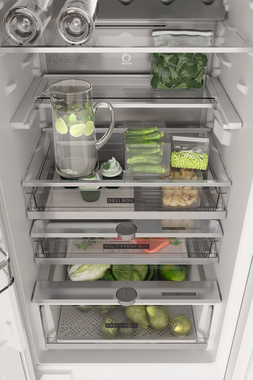 Встраиваемый холодильник морозильник снизу Whirlpool WHC20 T573 P