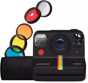 Momentinis fotoaparatas Polaroid Now+ Now+ Generation 2 Black, juoda
