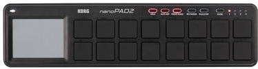 MIDI klaviatuur Korg nanoPAD2-BK, must